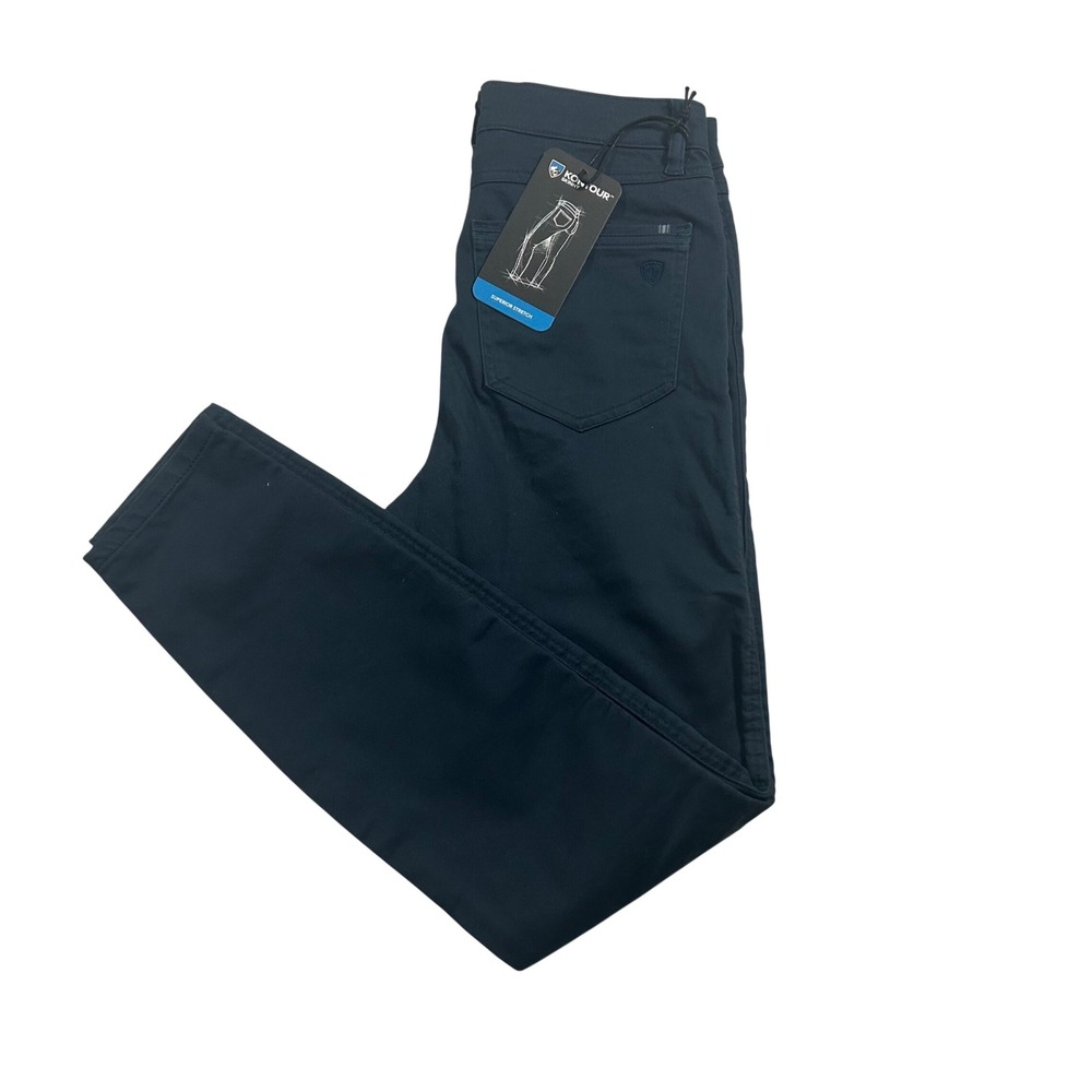 KUHL Kontour Skinny Pants Women 6 Regular Blue Superior Stretch Moisture Wicking